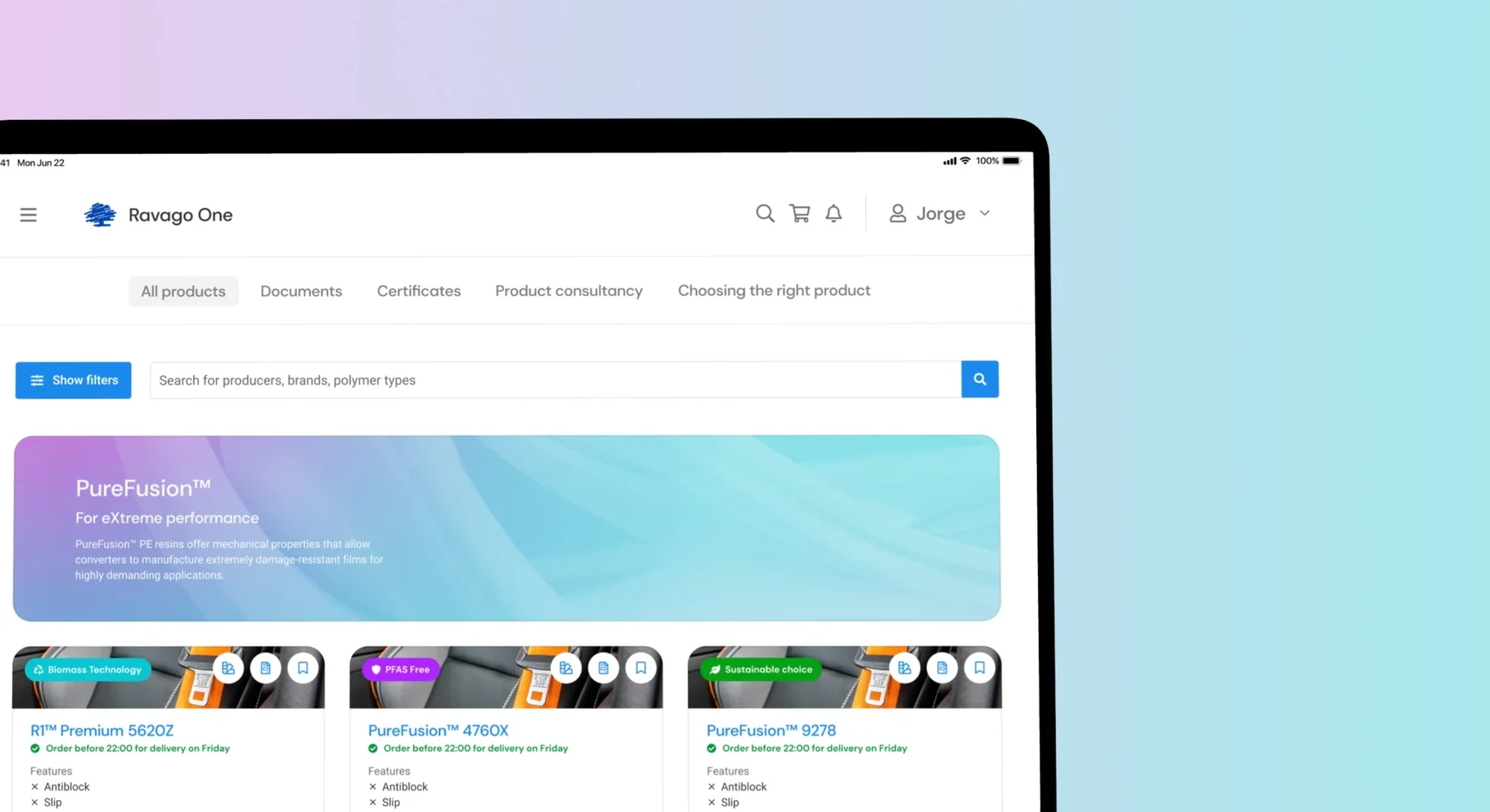 Ravago marketplace prototype